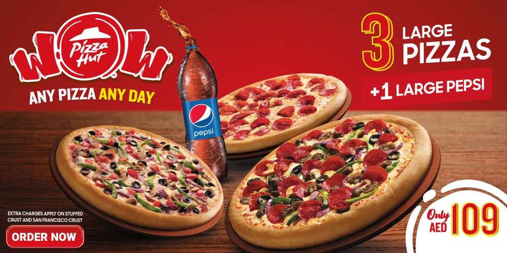 Wow Triples and Pepsi - Large