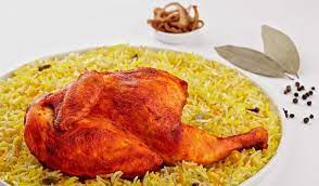 وجبة نصف دجاجة مشوية مندي