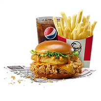 DYNAMITE BURGER and FRIES