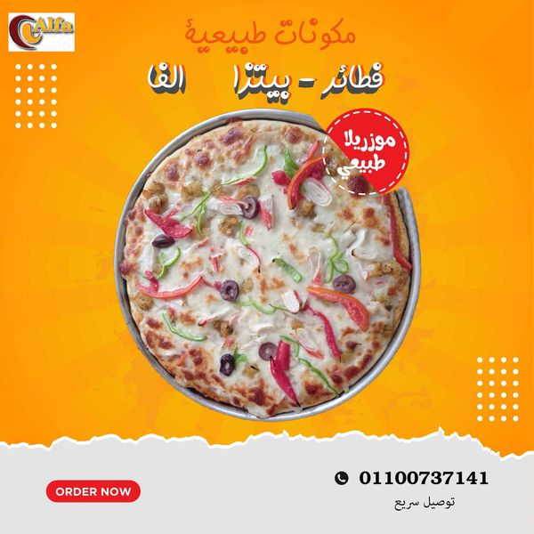 2 بيتزا كبير 