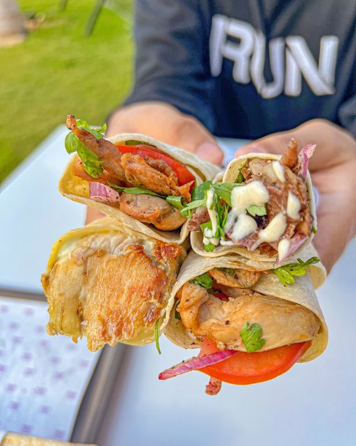 Junior chicken shawarma