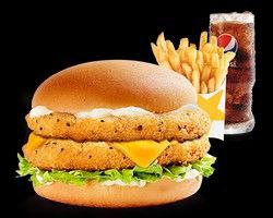 دبل تشيكن ساندوتش كومبو -وسط 