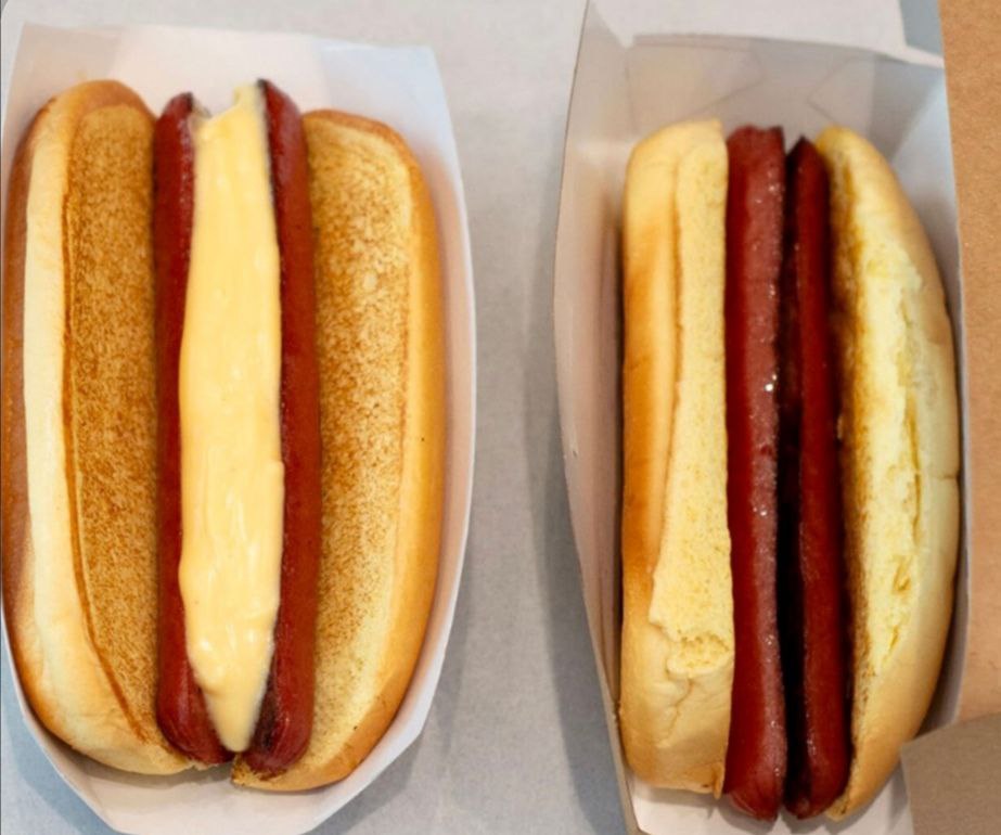 Buy one hot dog and get the second for free