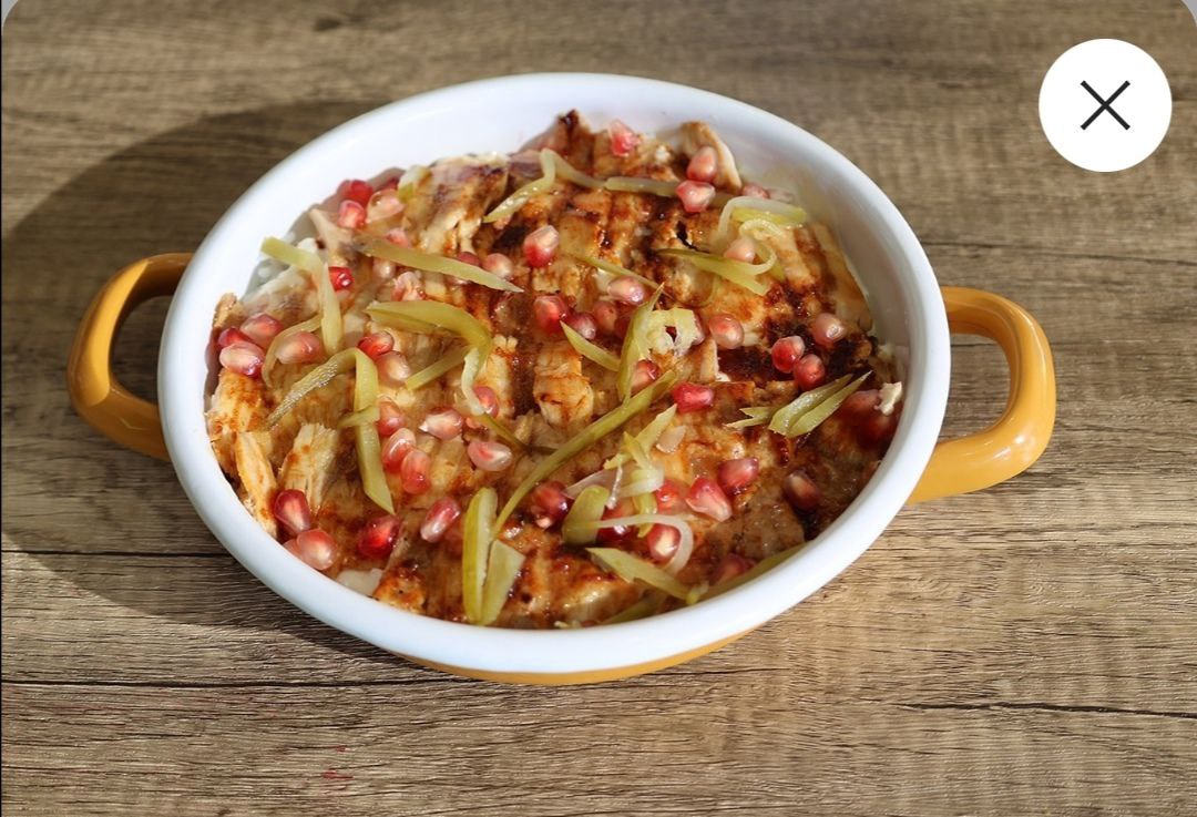 فتة شاورما دجاج