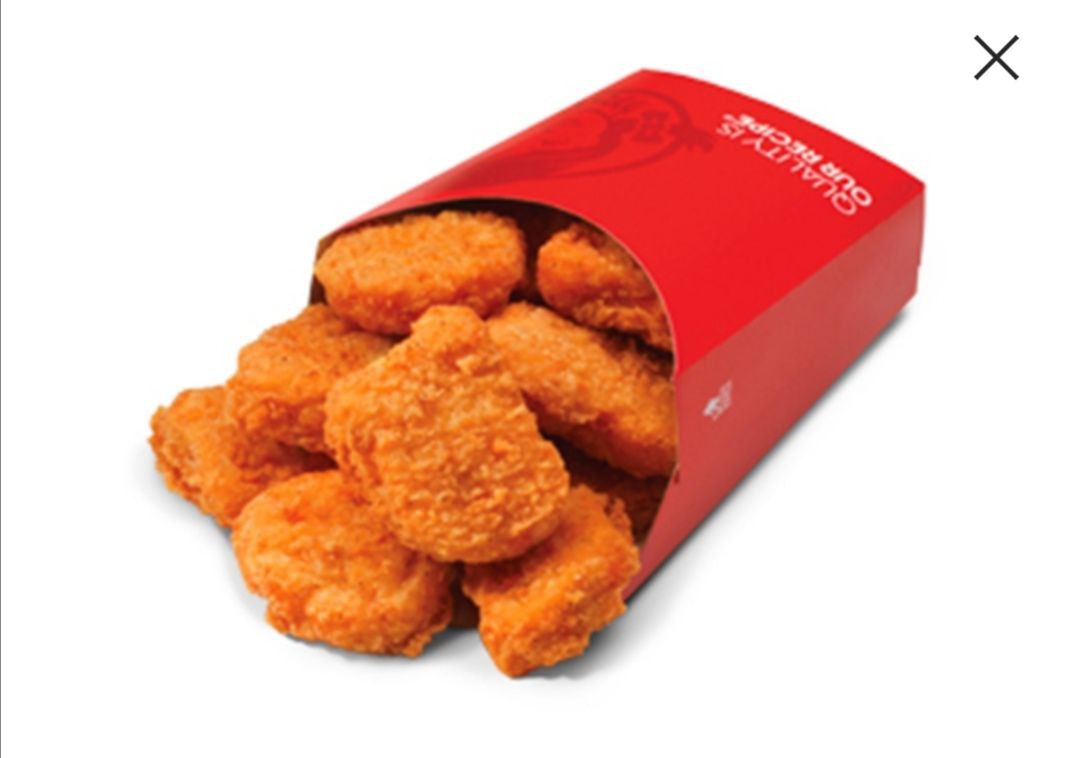 10 pcs. Spicy Nuggets, according to the menu