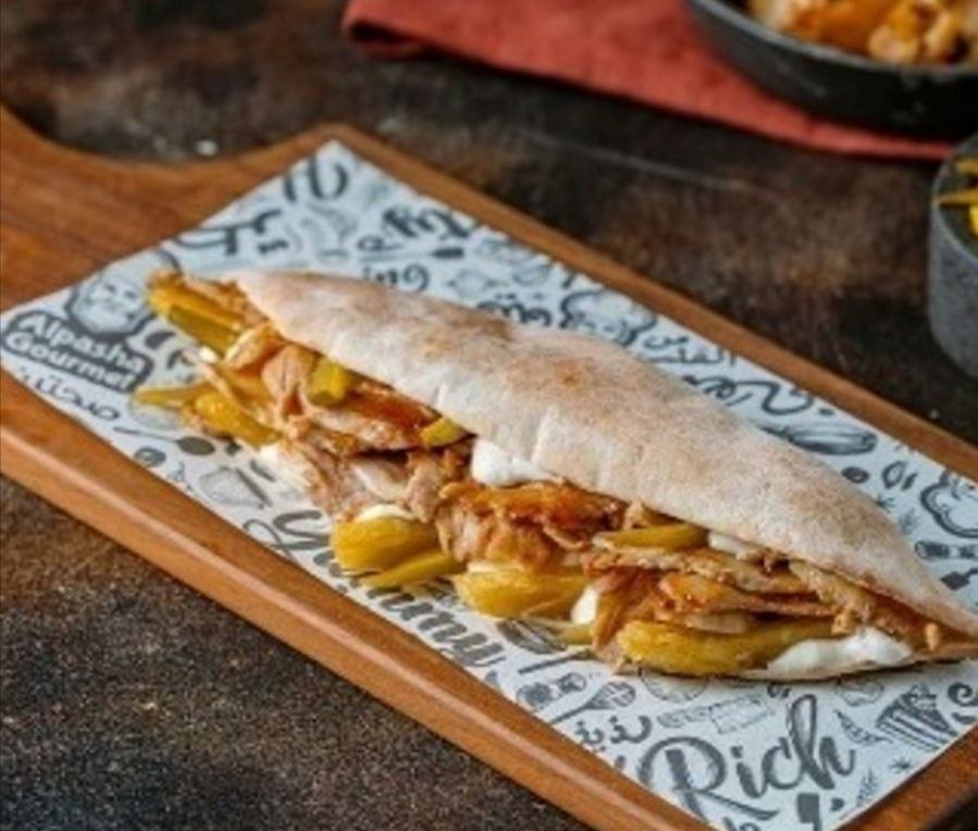 شاورما دجاج بخلطة بو خليل 