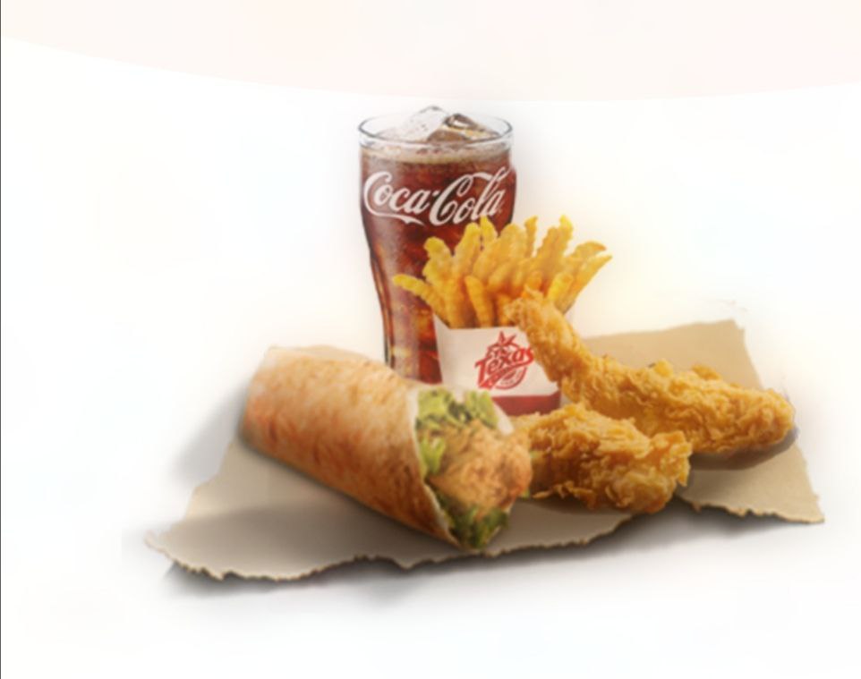  وجبة تندر راب و قطعتين التندرز القيمة