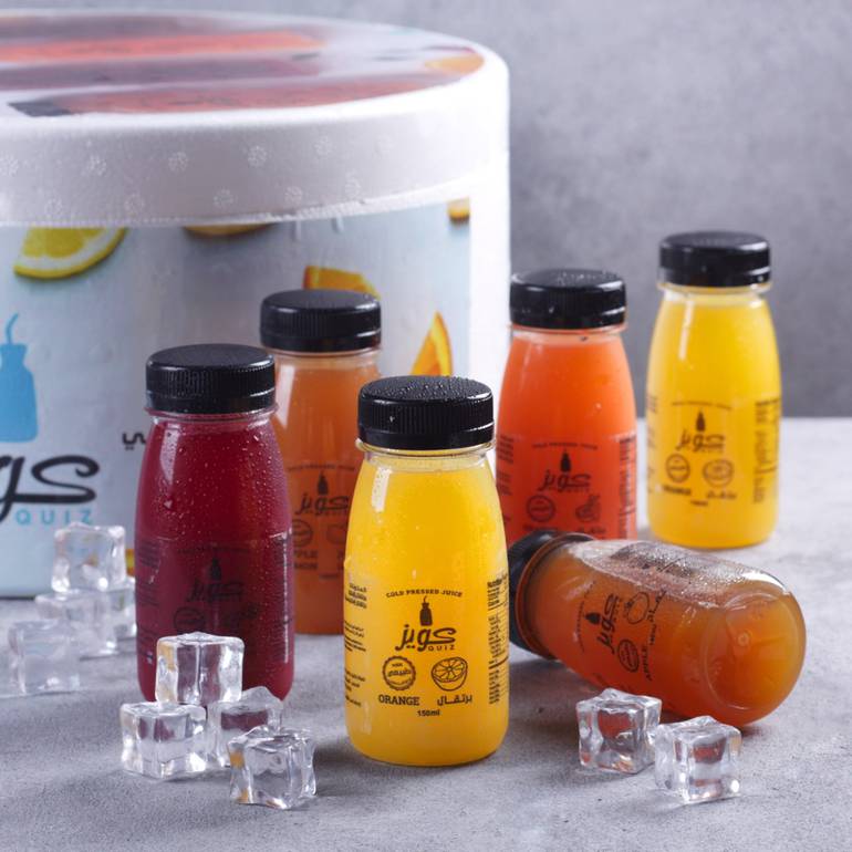 عبوات عصير كويز (عبوات 150 )