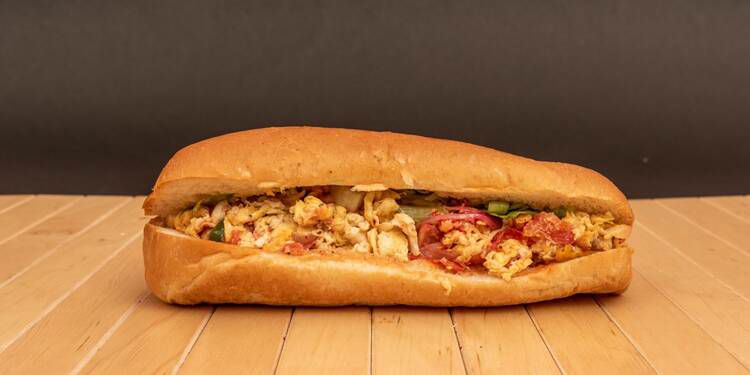 ساندوتش شكشوكة 