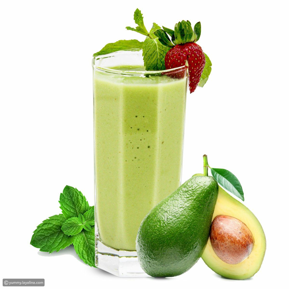 Large avocado juice