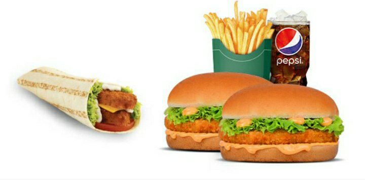 وجبة 2 برجر دجاج 