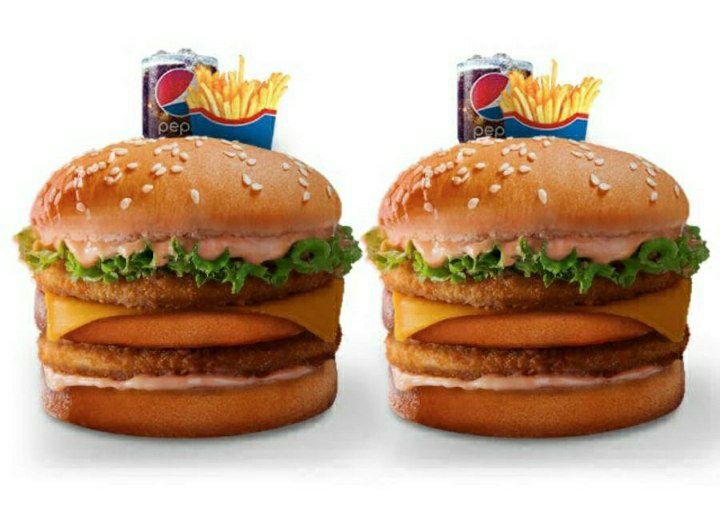 وجبتين دبل ماكس عادي 