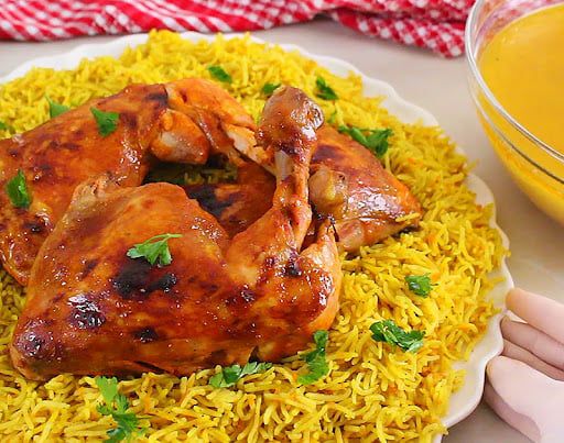 سدر دجاجة كبسة 