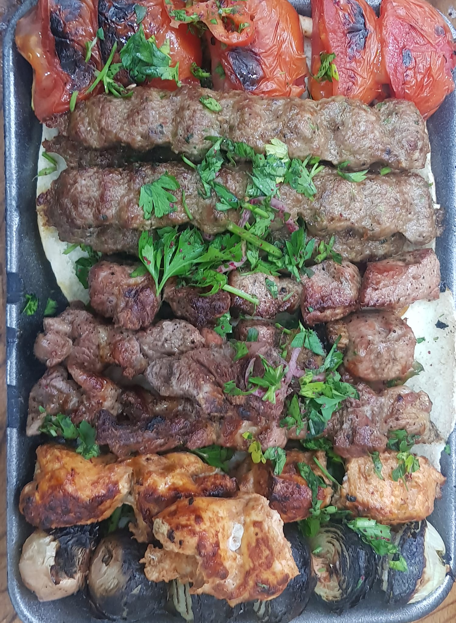 A kilo of mix and 2 brides loaf