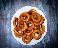 Onion rings bowl