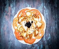 Hamsa Halloumi Platter