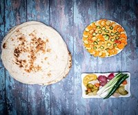 Egg bowl with tomato